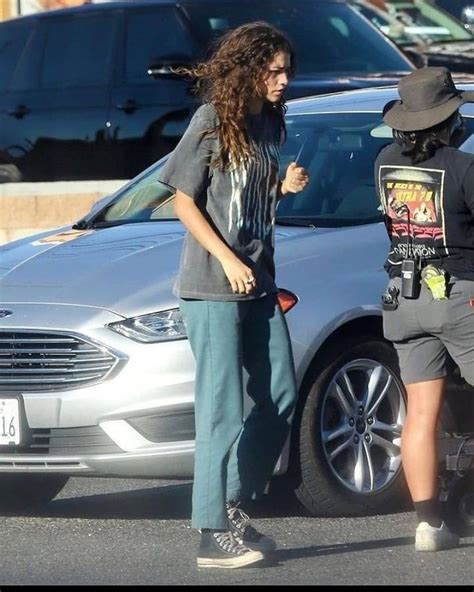 Zendaya on the set of Season 2 of Euphoria OMGOSHHHH | Euphoria ...