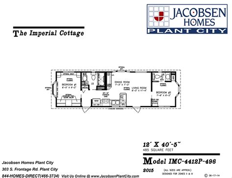 2 Bedroom Park Model Homes Floor Plans | Viewfloor.co