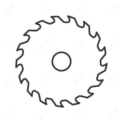 Circular Saw Blade Vector at GetDrawings | Free download