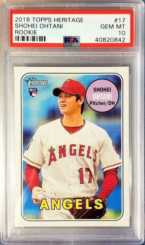 Psa Set Registry Showcase: Shohei Ohtani Rookie Cards 61C