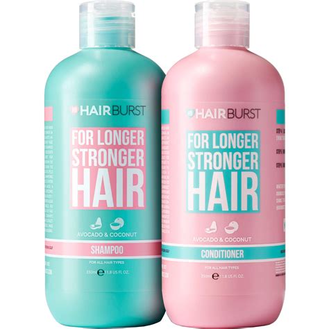 HAIR BURST Hair Growth Shampoo & Conditioner - Anti Hair Loss ...