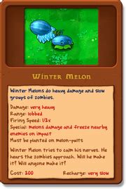 Winter Melon | Plants vs. Zombies Wiki | FANDOM powered by Wikia