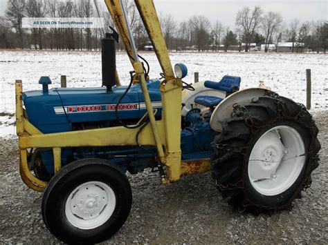 Ford 3000 Tractor & Front Loader - Diesel