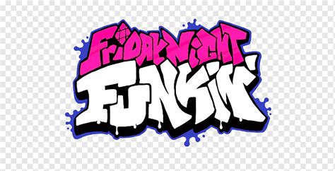 Friday night funkin' logo, png | PNGWing