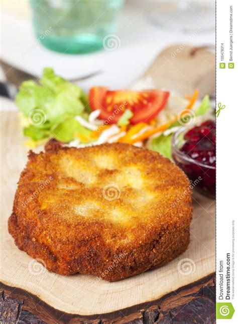 Camembert stock photo. Image of brie, board, food, baked - 105478314