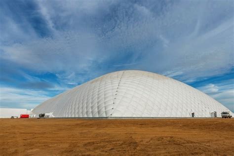 Massive air dome built for hazardous waste facility - Inside Construction