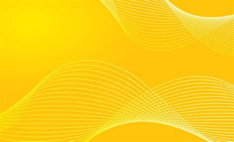 abstract yellow background with wavy line 15567763 Vector Art at Vecteezy