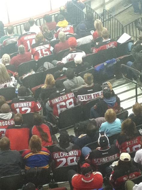 an adorable couple at a recent devils game share their feelings about ...