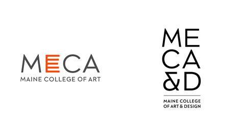 Brand New: New Logo for Maine College of Art & Design done Internally