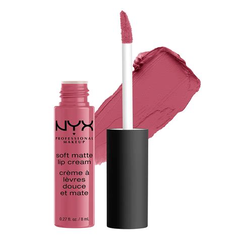 NYX PROFESSIONAL MAKEUP Soft Matte Lip Cream, High-Pigmented Cream ...