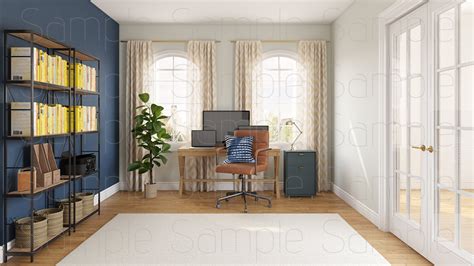 Zoom Virtual Backgrounds Backdrop Home Office Background Microsoft ...