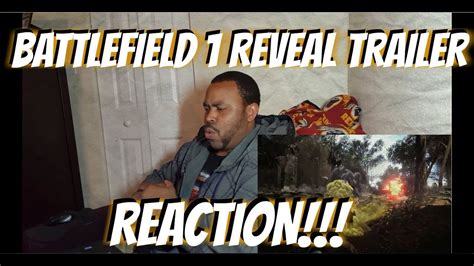 Battlefield 1 Official Reveal Trailer REACTION!!! - YouTube