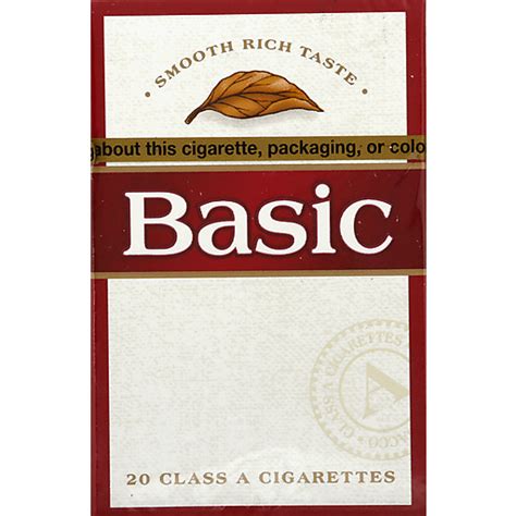 Basic Cigarettes, Class A, Fliptop Box | Cigarettes | Quality Foods