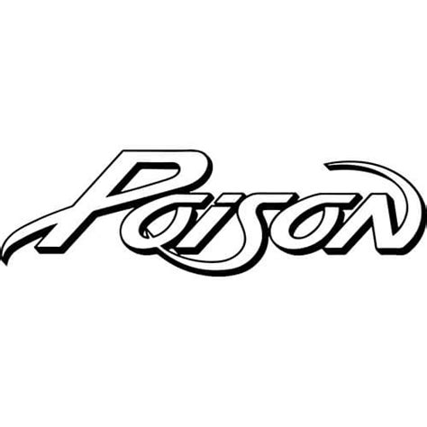 Poison Band Logo Svg