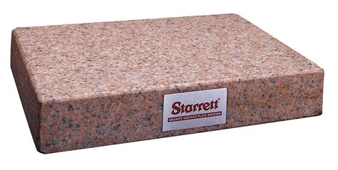 STARRETT GRANITE SURFACE PLATE, 36 IN X 36 IN/90MM X 90MM SURFACE SIZE ...