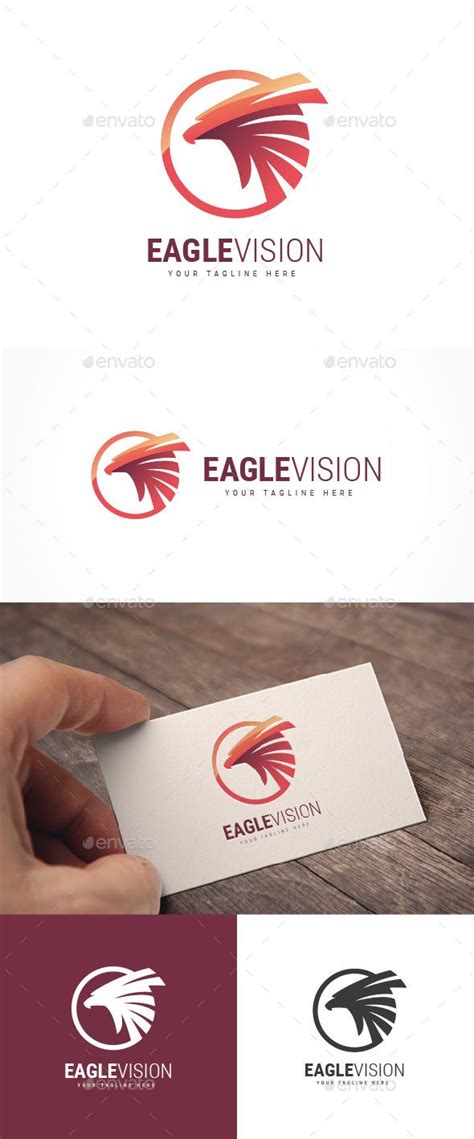 Eagle Vision Logo | Logo design template, Logo templates, Pet logo design