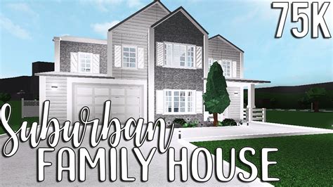 Roblox Bloxburg Suburban Family House 75k | Get 25 Robux