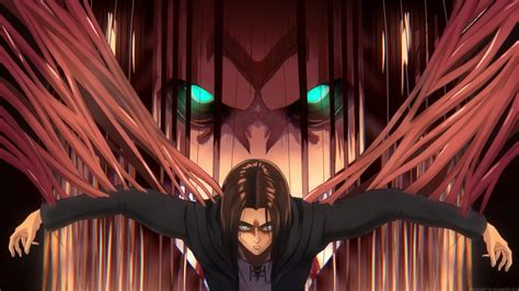 Founding Titan Eren Attack On Titan Live Wallpaper - MoeWalls