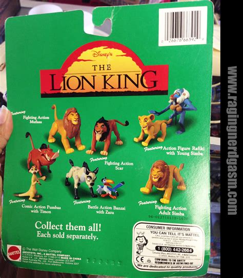 Flickriver: Photoset 'Disney's Lion King Figures By Mattel ' by Raging ...