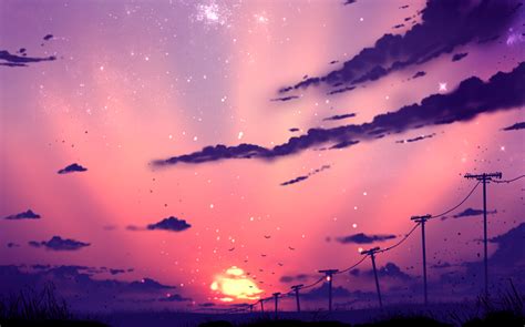 Purple Sky ( auction - OPEN ) by ryky on DeviantArt | Night sky ...