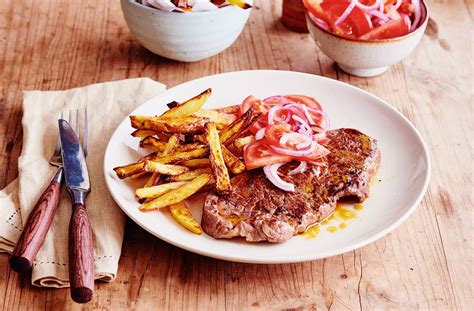 Steak and Chips Recipe | Steak Recipes | Tesco Real Food