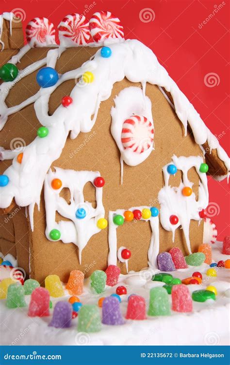 Christmas Gingerbread House Stock Photo - Image of traditional, ginger ...