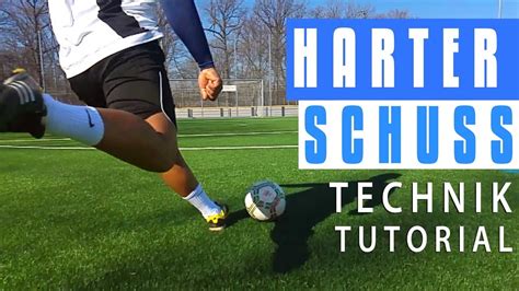 Härter schießen! - Fußball Technik Tutorial - YouTube