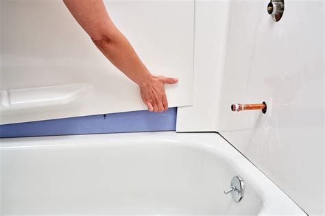 How to Install Adhesive Tub or Shower Surround Panels