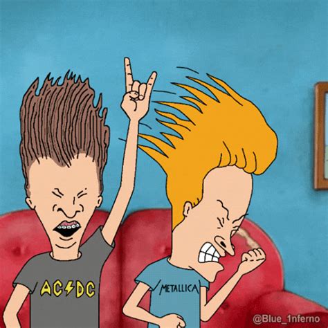 Beavis And Butthead Headbanging GIF - Beavis and Butthead Headbanging ...