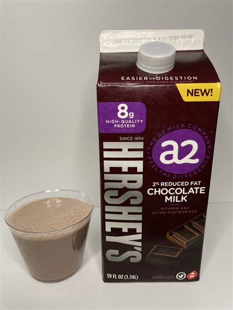 Hershey's A2 Milk Chocolate Aseptic Milk, 12, 54% OFF