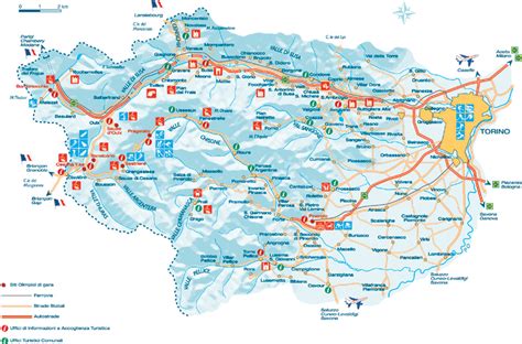 Maps of Pragelato ski resort in Italy | SNO