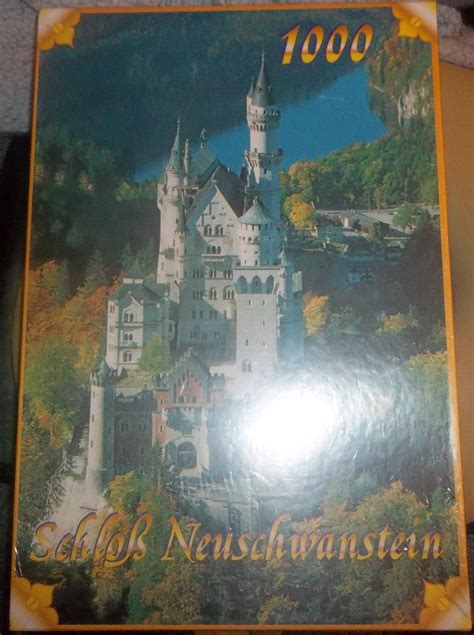 Buy Schloss Neuschwanstein Castle - 1000 Piece Fame Jigsaw Puzzle ...