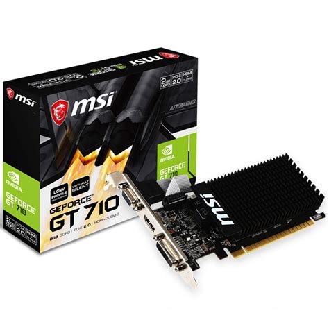 Msi Geforce Gt 710 2Gb Ddr3 Lp -pcstudio