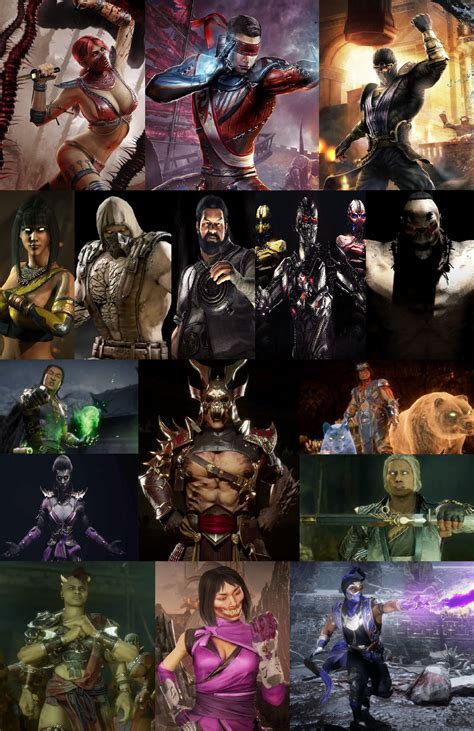 Mortal Kombat DLC Characters by MnstrFrc on DeviantArt