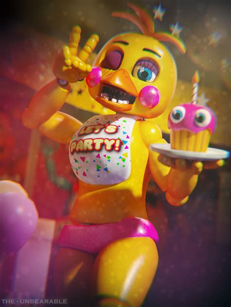 (FNAF 2) Toy Chica Poster by TheUnbearable101 on DeviantArt