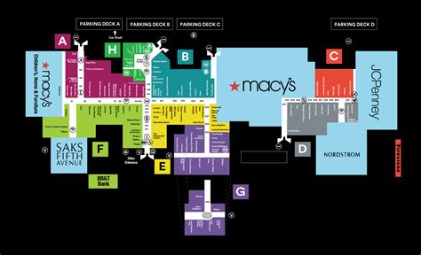 Mall Map of Dadeland Mall, a Simon Mall - Miami, FL