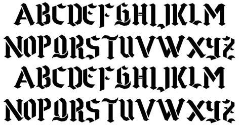 Goth Stencil font by Juan Casco - FontRiver