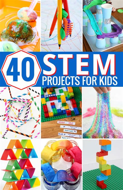 50 + Fun stem projekty pro děti | Blogger Value