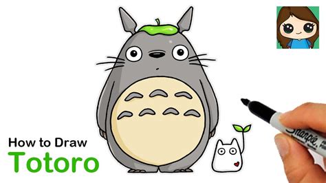 How to Draw Totoro My Neighbor Totoro