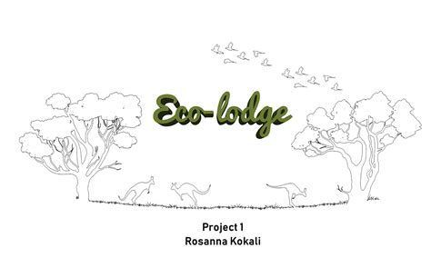 Eco Lodge design on Behance