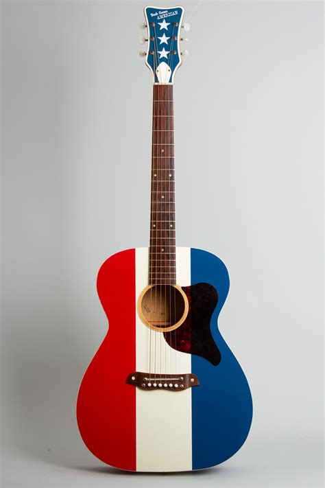 Buck Owens American H169 Flat Top Acoustic Guitar, made by Harmony ...