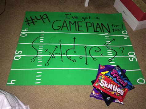 Homecoming Proposal Ideas Football