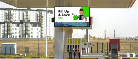 6 Ways to use digital gas station signage | Pickcel