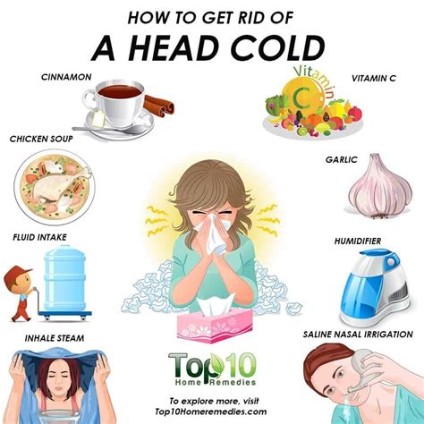 how to get rid of a head cold #ColdRemedies (With images) | Cold home ...