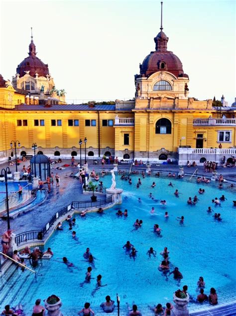 Recommended thermal baths in Budapest