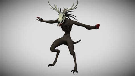 Wendigo Animation - Download Free 3D model by Matthew-David [242e99d ...