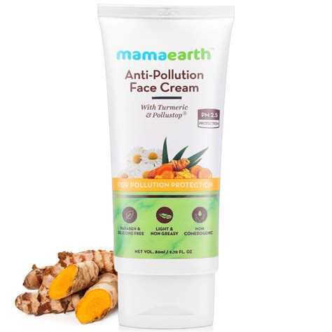 Buy MAMAEARTH Anti- Daily Face Cream for Dry & Oily Skin with Turmeric ...