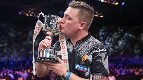 Chris Dobey beats Rob Cross and Michael Smith to win Cazoo Masters ...