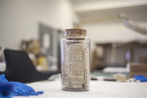 Explore a 150-year-old time capsule found in the walls of Manchester ...