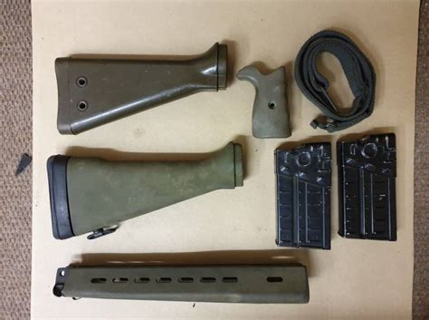 G3 RIFLE PARTS, Original G3 parts: - 2 x 20 round magazines. Original ...